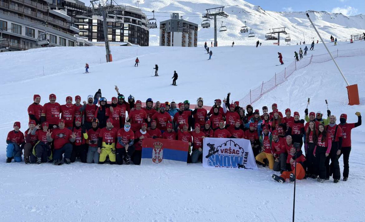 Snow Team Vršac - Bela pustolovina, Tignes 2025