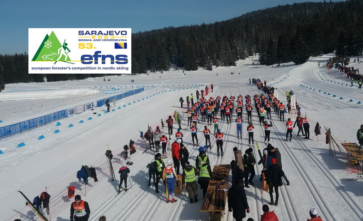 EFNS Sarajevo 2023 - Održano Evropsko takmičenje šumara u nordijskom skijanju na Igmanu