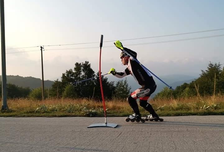 Inline alpine slalom - Internacionalni roler kamp na Besnoj kobili