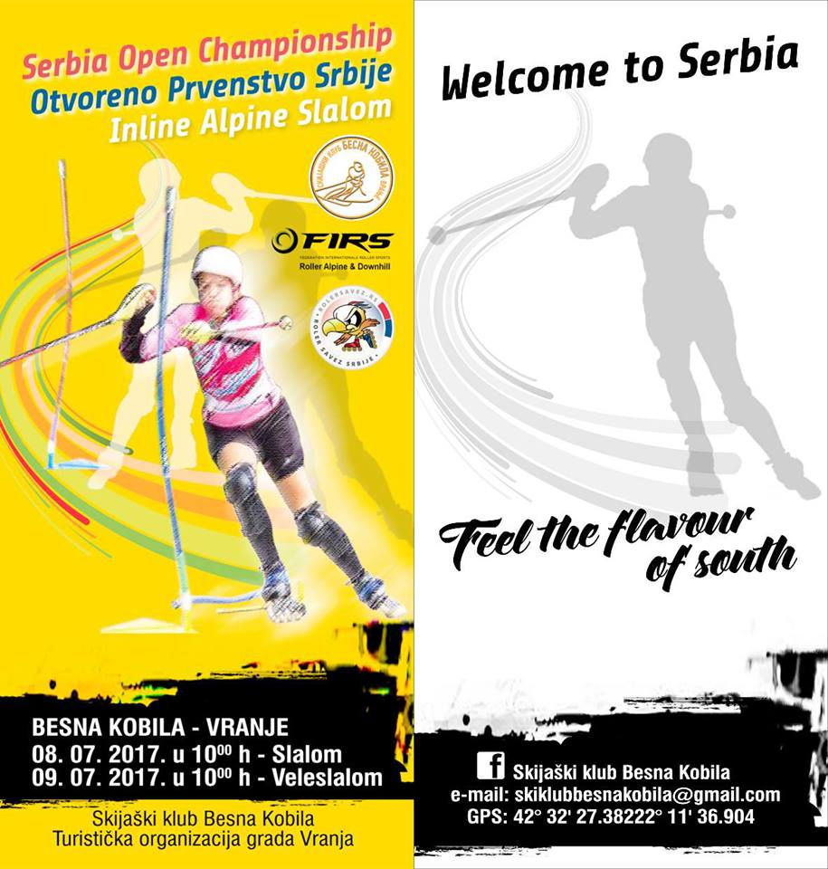 Inline Alpine Slalom - Prvenstvo Srbije na Besnoj kobili