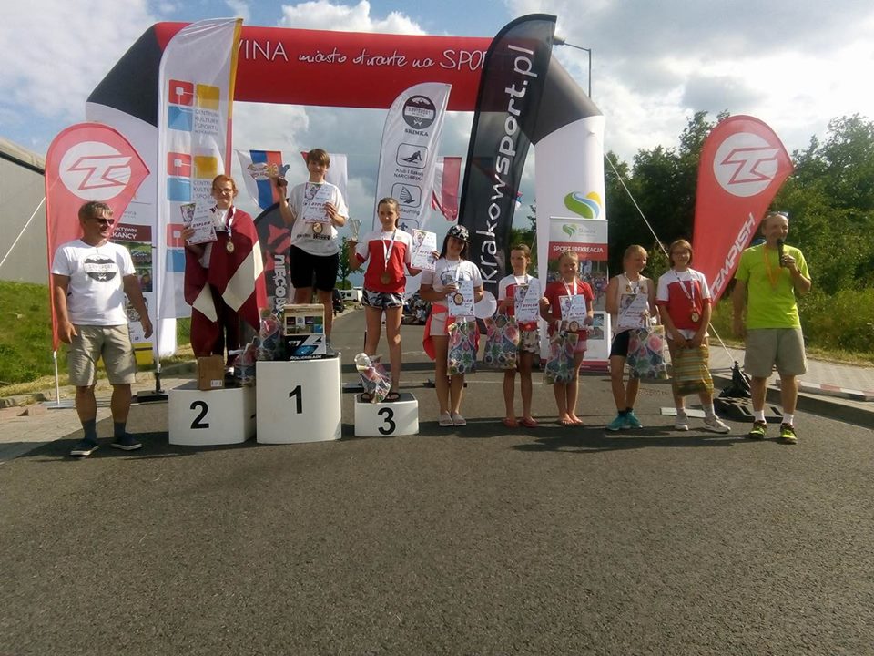 Inline Alpine Slalom - Takmičari Srbije na trkama u Poljskoj