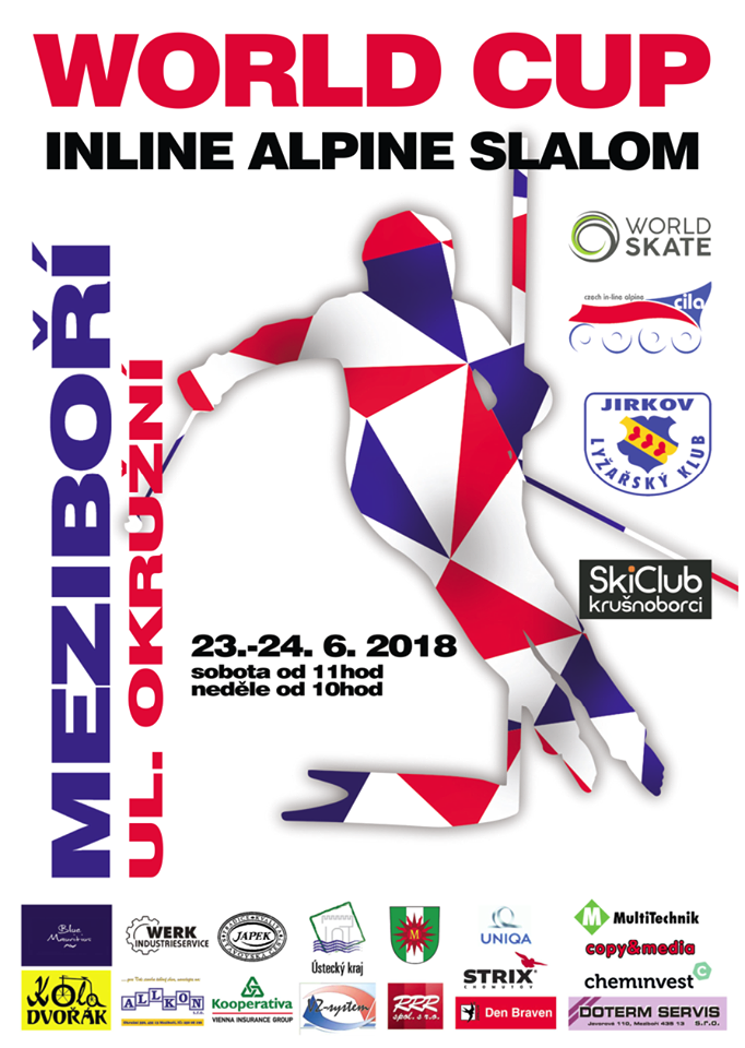 Inline Alpine Slalom - Vožene trke Svetskog kupa u Češkoj i rolerijada u Nišu