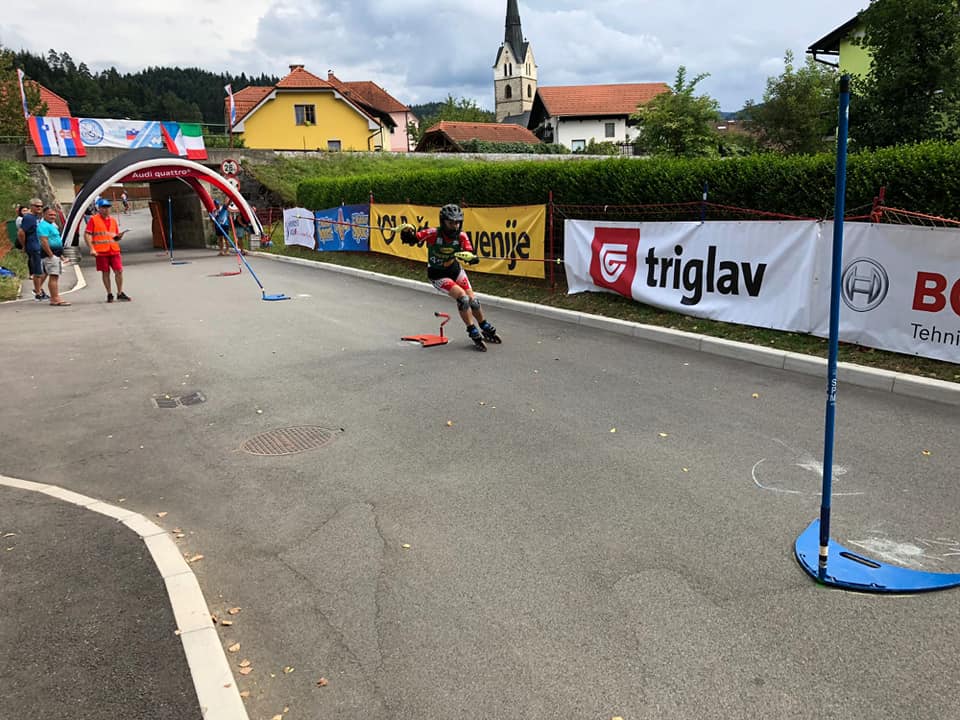 Inline Alpine Slalom - Dobri plasmani srpskih takmičara na otvorenom prvenstvu Slovenije