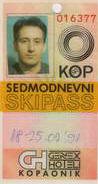 1990/91 dvodnevni 1990/91 sedmodnevni NAZAD