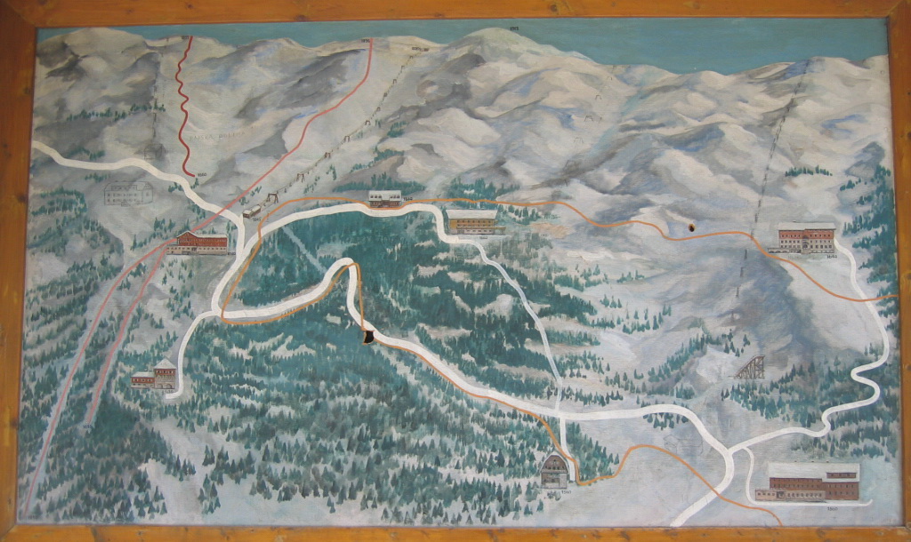 Jahorina - ski mapa