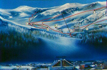 Brezovica - jedna od prvih ski mapa