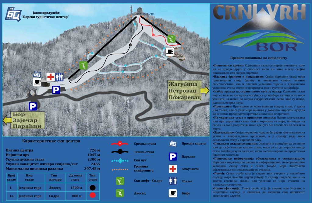 Crni vrh - Bor