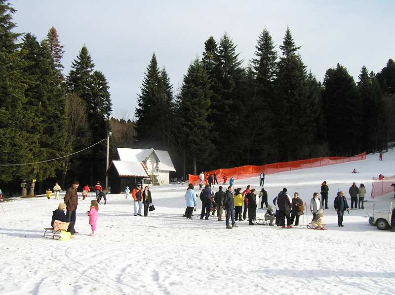 Goč - Polazna stanica levog lifta na maloj stazi