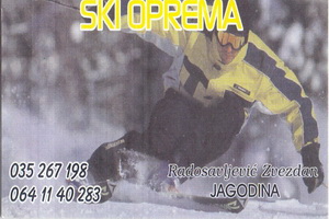 Ski oprema ZVEZDAN - Jagodina
