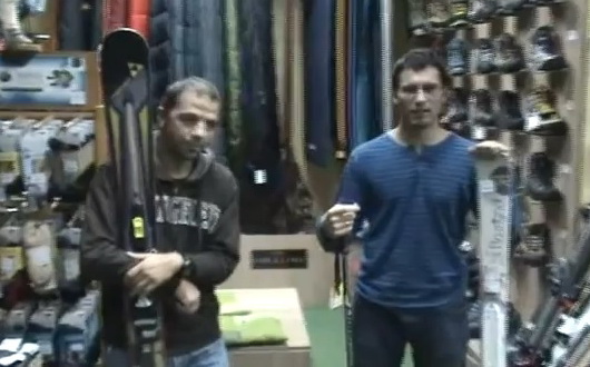 Skije Fischer Hybrid 10.0 i Rossignol temptation 74