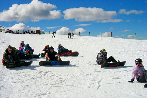 Snowboard - Još neki detalji kod učenja